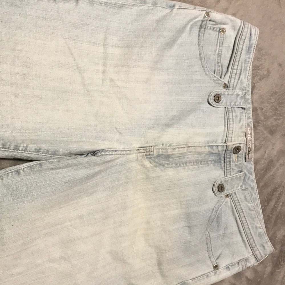 light blue jeans, from chico’s platinum